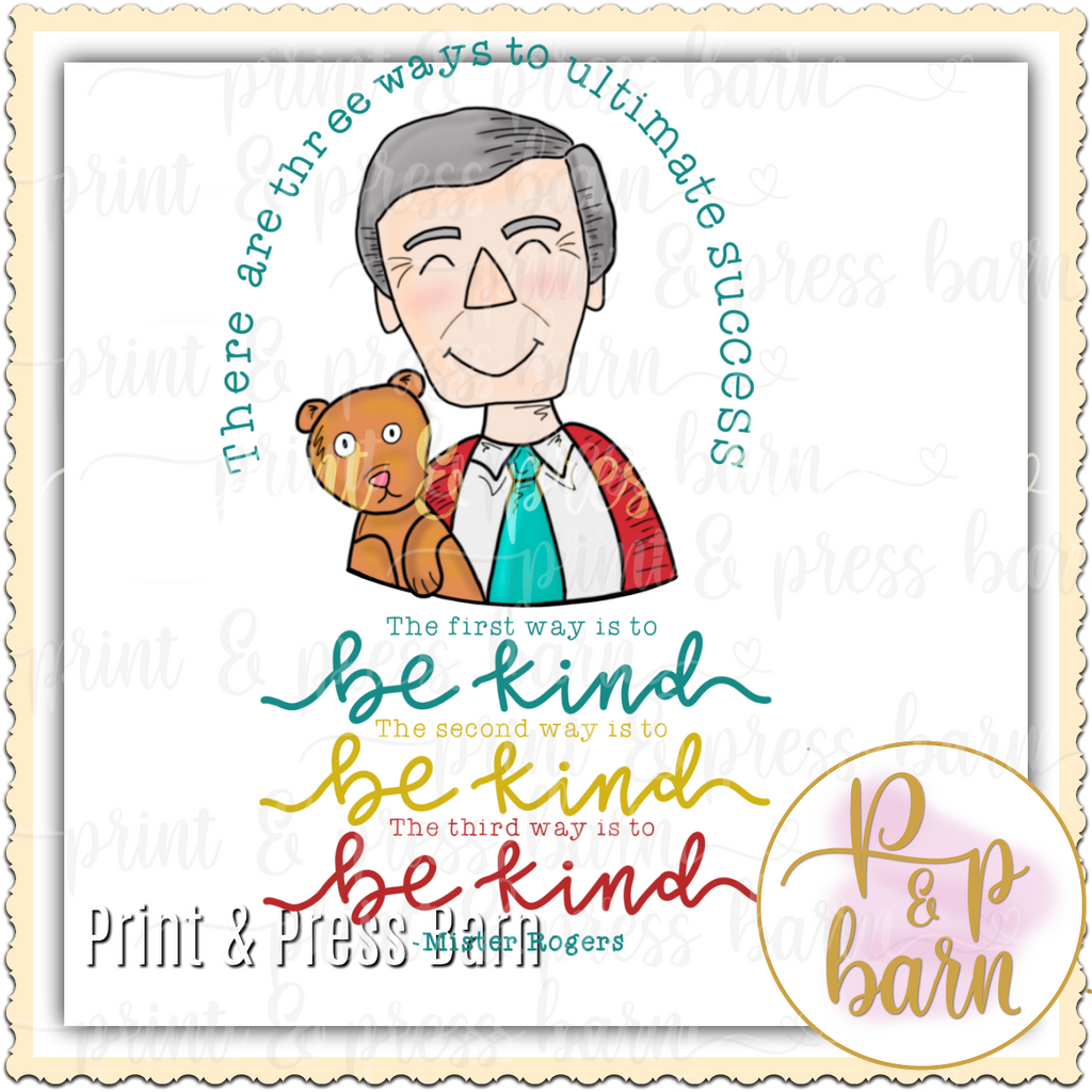 Mr Rogers – Print &amp; Press Barn