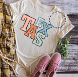 Texas State Boho Letters