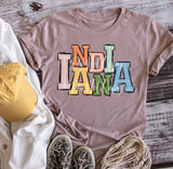 Indiana State Boho Letters