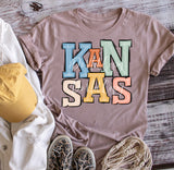 Kansas State Boho Letters