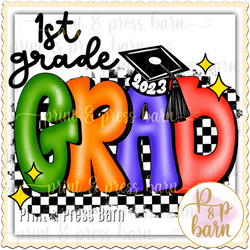 1st Grade Grad- Bright