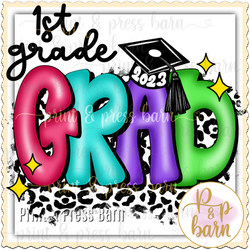 1st Grade Grad- Pink