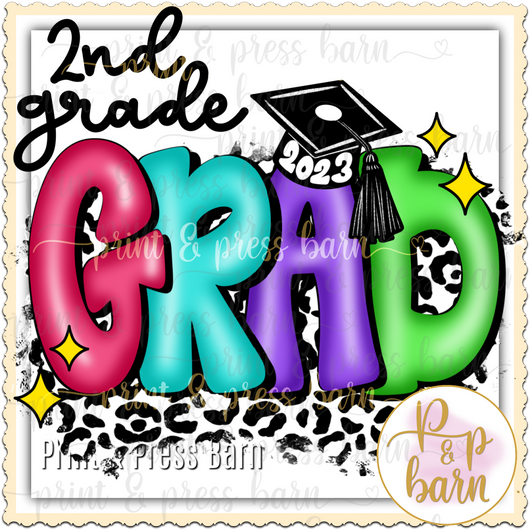 2nd Grade Grad- Pink