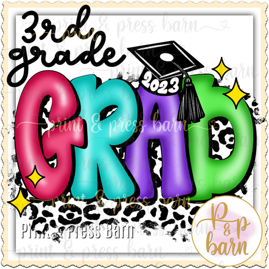 3rd Grade Grad- Pink