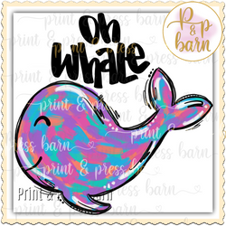 Oh Whale Blue