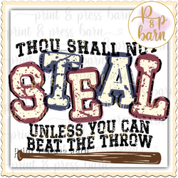 Thou Shall Not Steal