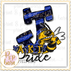 Jackets Pride- Yellow Blue