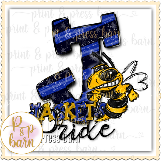 Jackets Pride- Yellow Blue