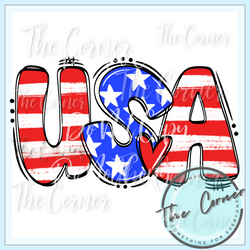 USA Doodle