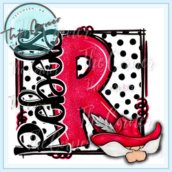 Rebels R Mascot Dot- Red