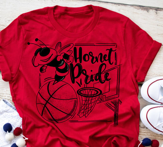 Hornet Basketball Pride- Black