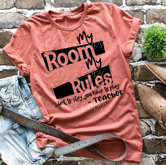 My Room My Rules- Teacher