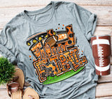 Lil Leps Football- orange and black