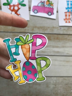 Girl Hip Hop sticker