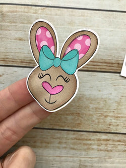 Girl Bunny sticker