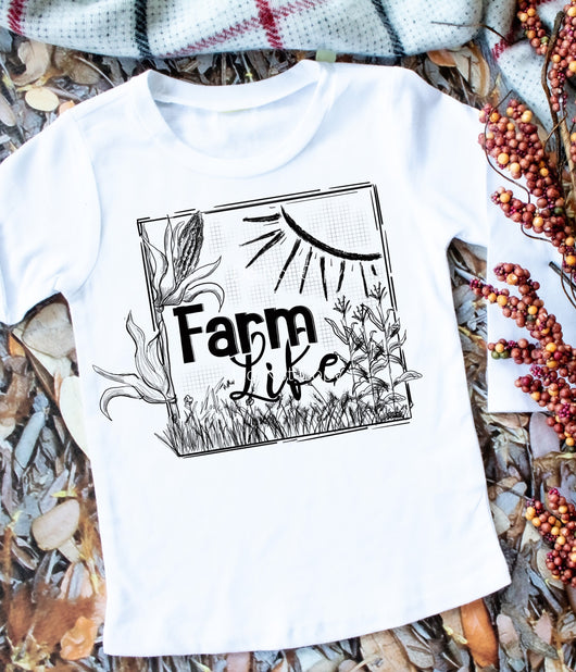 Farm Life- BW