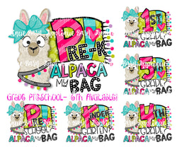 Preschool Grade Alpaca