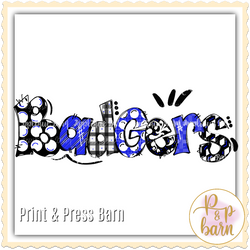 Badgers- Blue