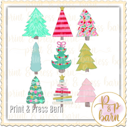 Christmas Tree Collage Multi