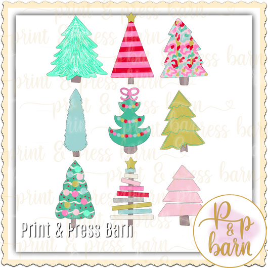 Christmas Tree Collage Multi