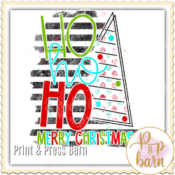 Striped Ho Ho Ho