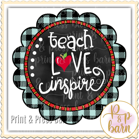 Teach Love Inspire scallop