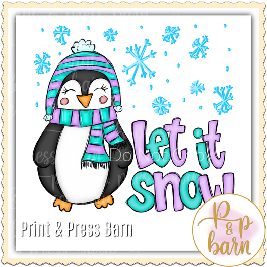 Let it Snow Penguin 2