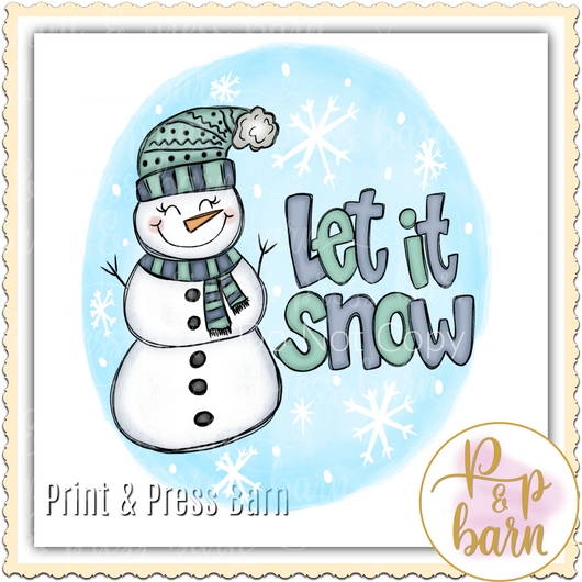 Let it Snow snowman 101