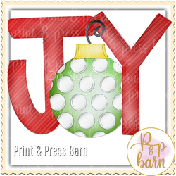 Joy Ornament- BC