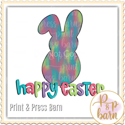 Tie Dye Bunny AR