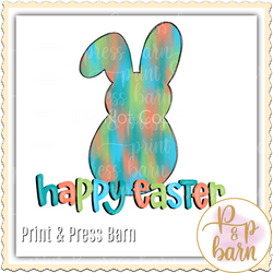 Tie Dye Bunny 2 AR
