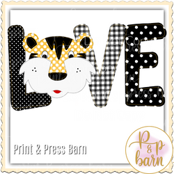 Tiger Love- Faux APp