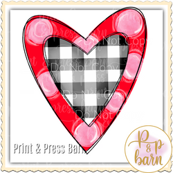Plaid Heart