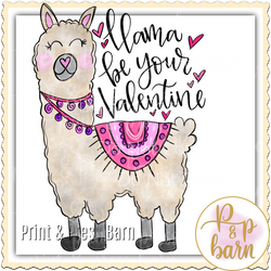 Valentine Llama