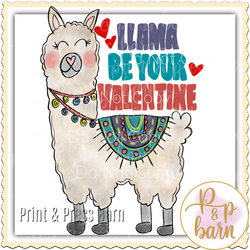 Llama Valentine