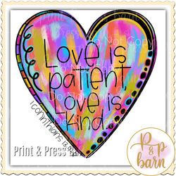 Watercolor Heart 2
