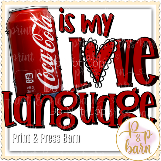 Coke is my love language