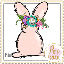 Flower Bunny- Pink CC