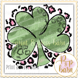 Leopard Chalk Shamrock