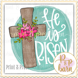 He is Risen Cross