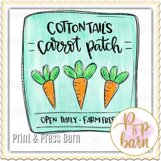 Cotton Tails Carrot Patch