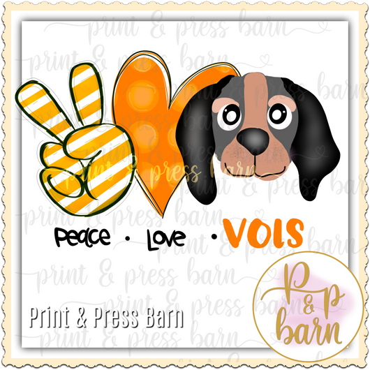 Peace Love Vols