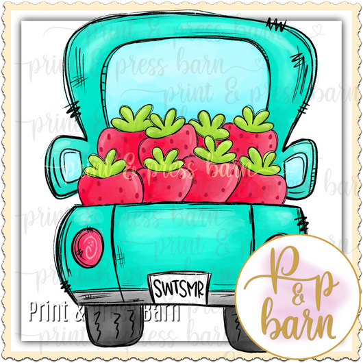 Strawberry Truck