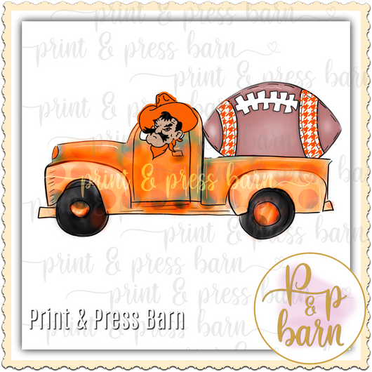 Cowboy Football Truck