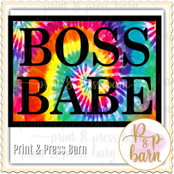 Boss Babe Tie Dye