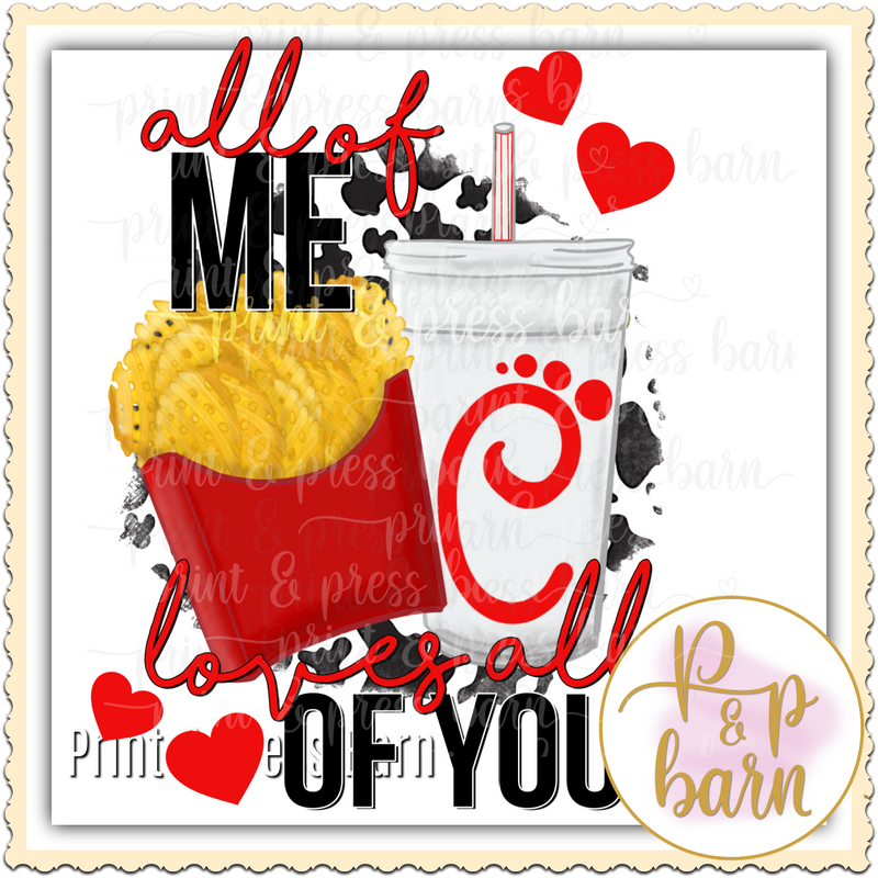 CHick Fil A Love – Print & Press Barn