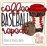 Coffee Baseball Repeat