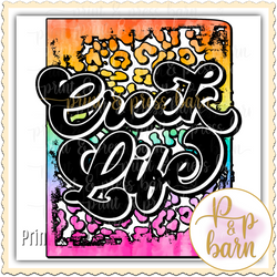 Creek Life- Leopard Rainbow