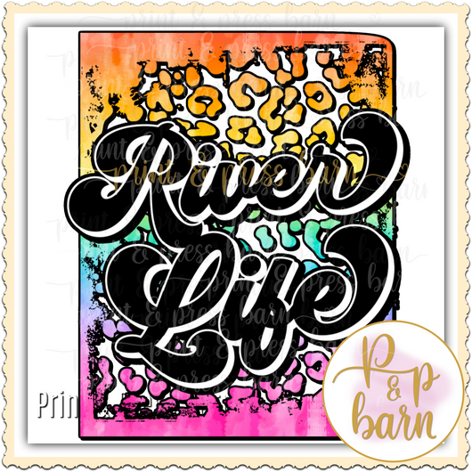 River Life- Leopard Rainbow