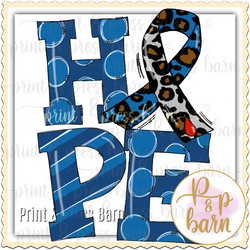 Hope Blue Ribbon